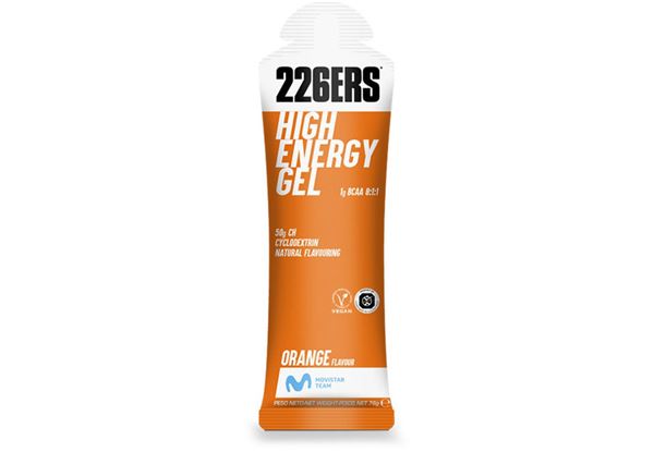 HIGH ENERGY GEL 76G - NARANJA BCAA
